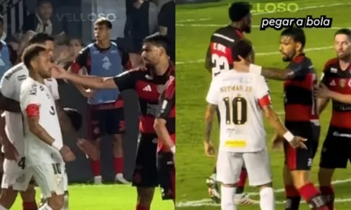 Neymar sobe o tom contra Lucas Paquetá e leitura labial revela invertida de árbitro; veja vídeo