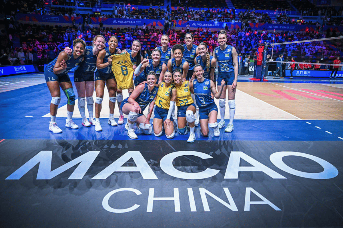 Seleção Feminina de Vôlei disputa duas partidas no mesmo dia