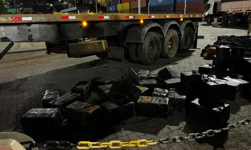 Criminosos são presos com carga milionária de cocaína em Salvador