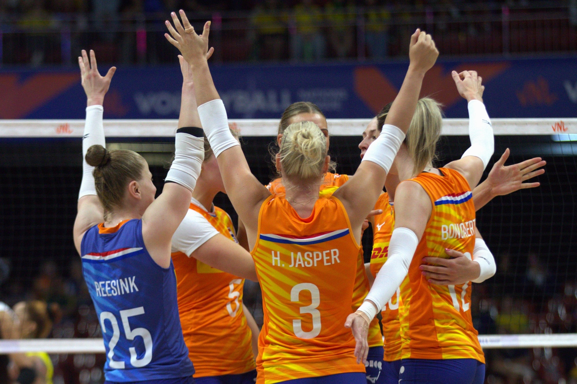 Liga das Nações: Holanda vence República Dominicana por 3 sets a 0
