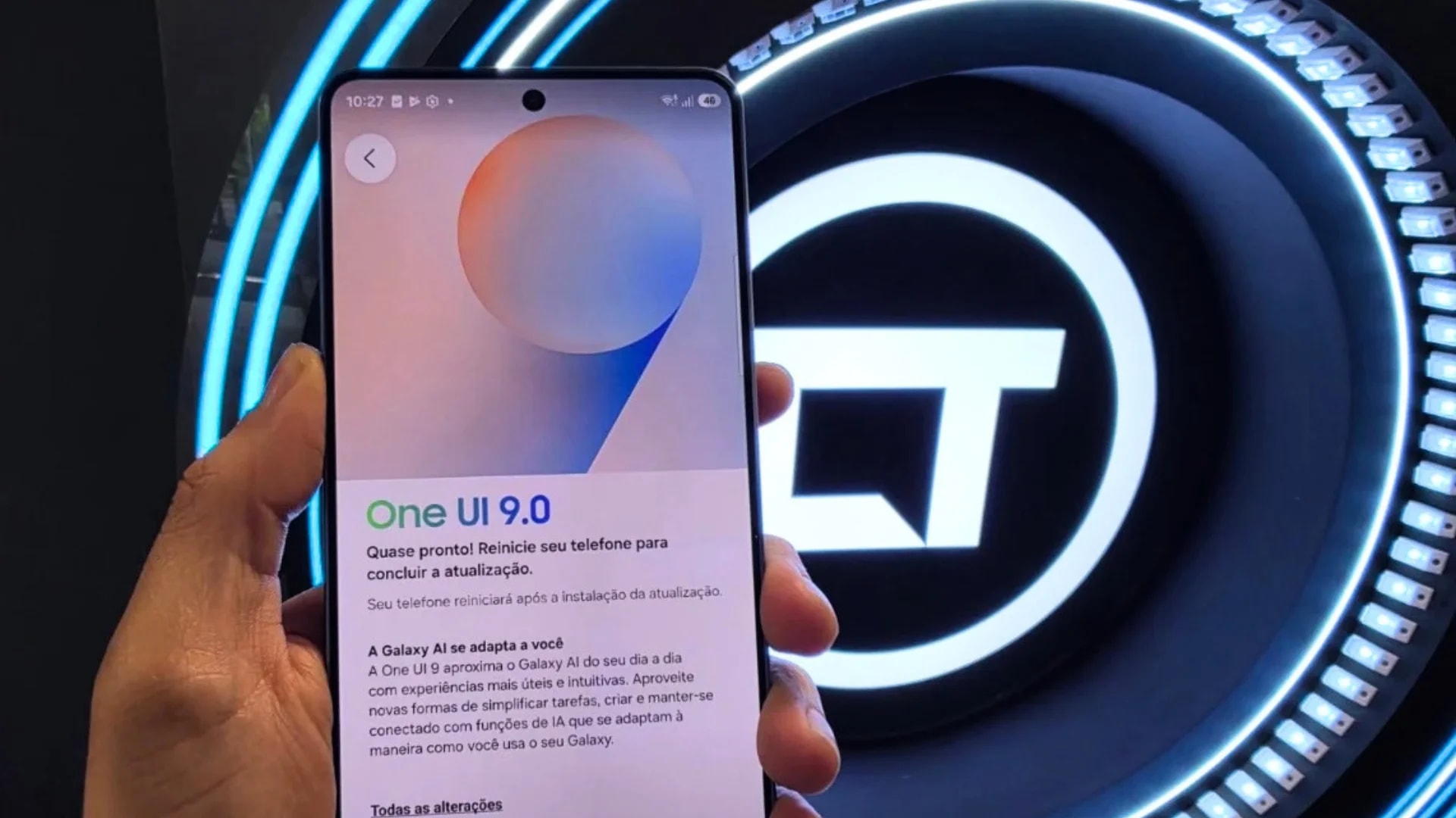 Galaxy S23 recebe Android 17 com One UI 9 no Brasil e prepara despedida; veja o que muda