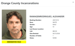 Autoridades dos EUA divulgam foto de Alexandre Ramagem sob custódia do ICE