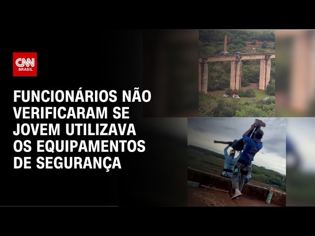 Morte em rope jump: suspeito diz à Justiça que colegas retiraram câmera