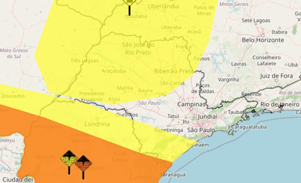 SP tem risco de tempestades e vendaval neste sábado (8); veja previsão