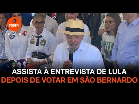 Lula fala em “projeto de Brasil” e Flávio pede “voto de confiança”