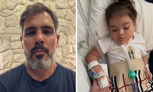 Juliano Cazarré expõe piora no estado de saúde da filha e pede orações