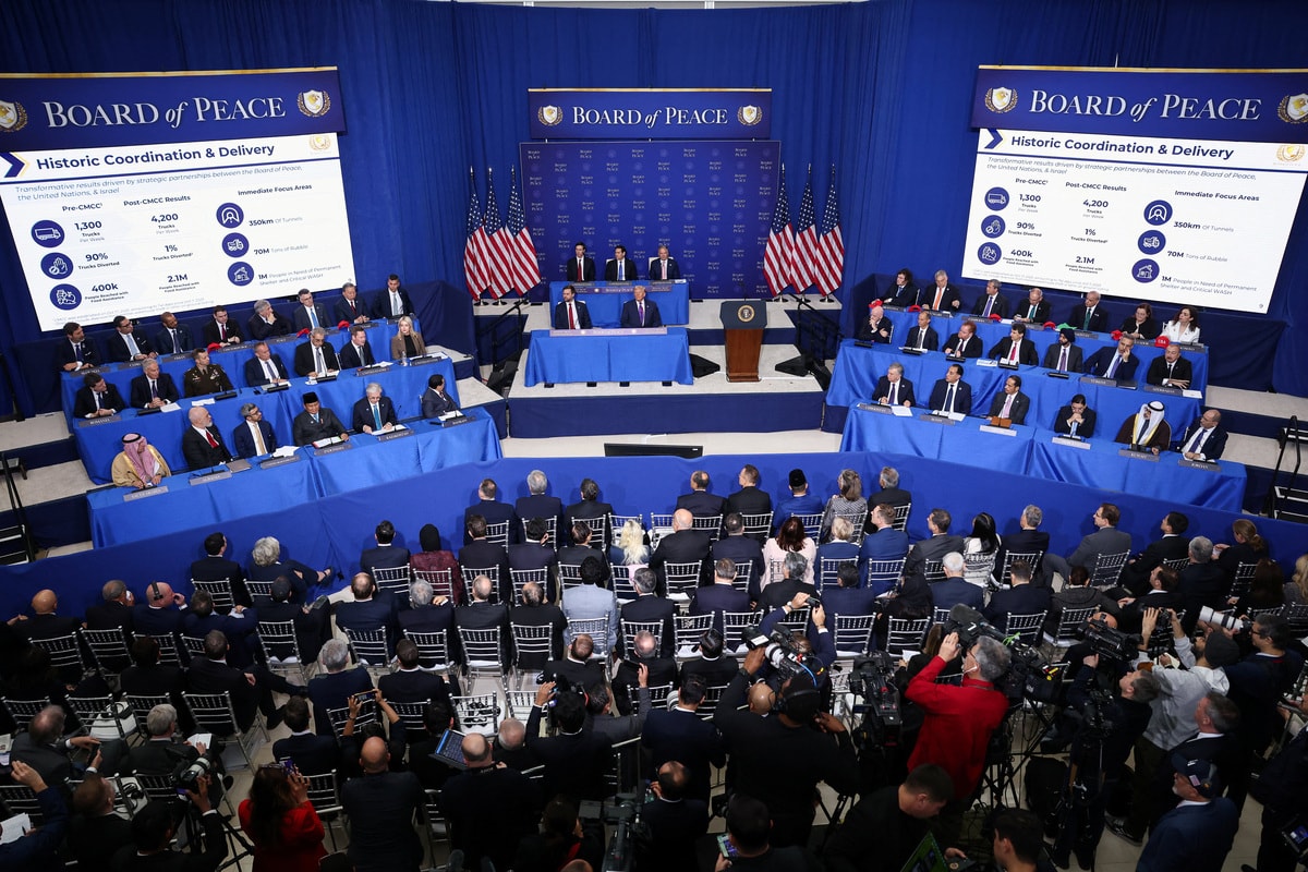 “US$ 0”: fundo do “Conselho da Paz” de Trump segue vazio após promessas de US$ 17 bi
