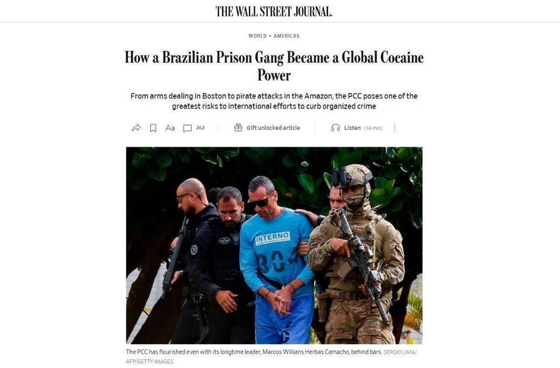 Comparar PCC com máfia italiana faz sentido, diz especialista