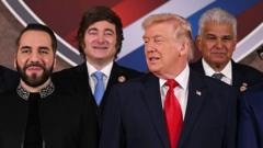 Como a nova direita que governa a América Latina se alinha a Trump diante dos olhos do mundo