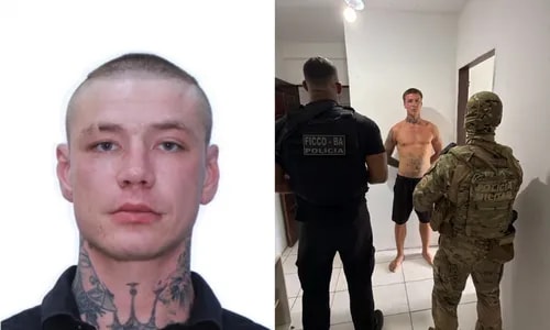Russo condenado à prisão perpétua é encontrado e preso em bairro de Salvador
