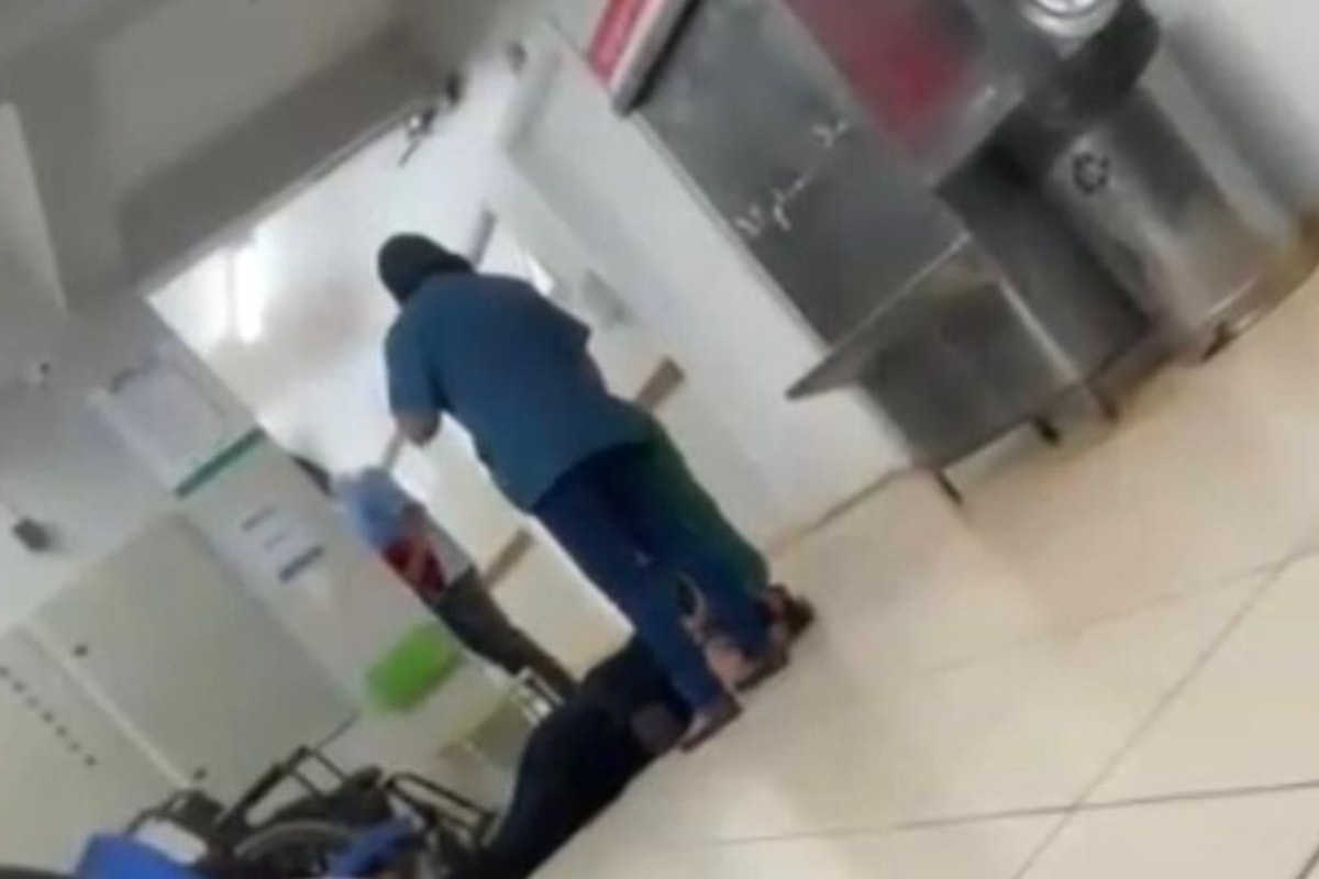 MS: mulher desmaia na UPA e fica "vários minutos" caída no chão. Vídeo