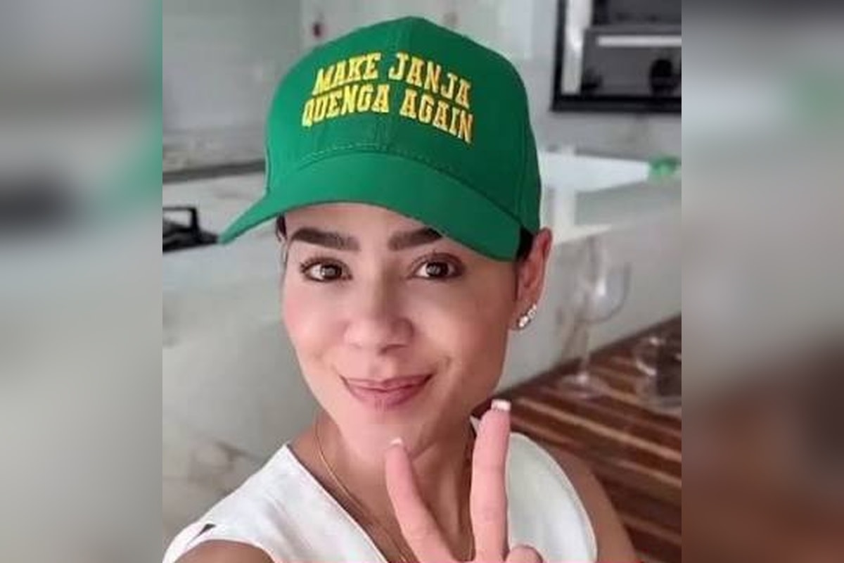 Esposa de ex-prefeito se retrata por boné “Make Janja Quenga Again”