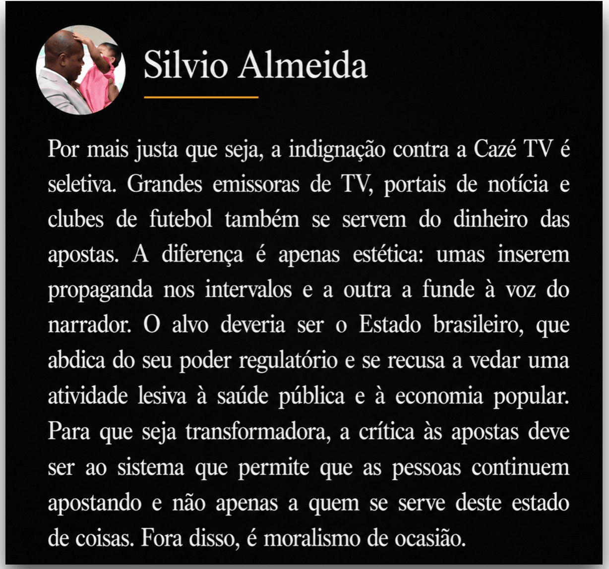 Políticos e influenciadores questionam cobrança só em cima da CazéTV