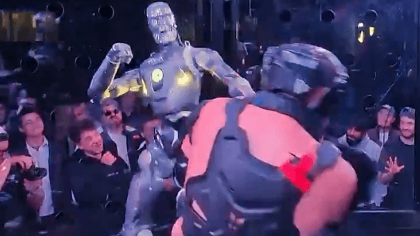 Abertura de competição em Xangai conta com espetáculo de dança entre robôs e humanos