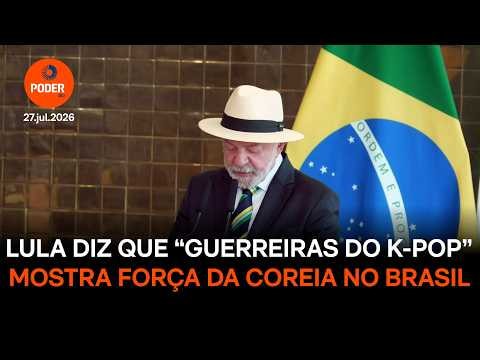 Lula diz que “Guerreiras do K-pop” mostra força da Coreia no Brasil