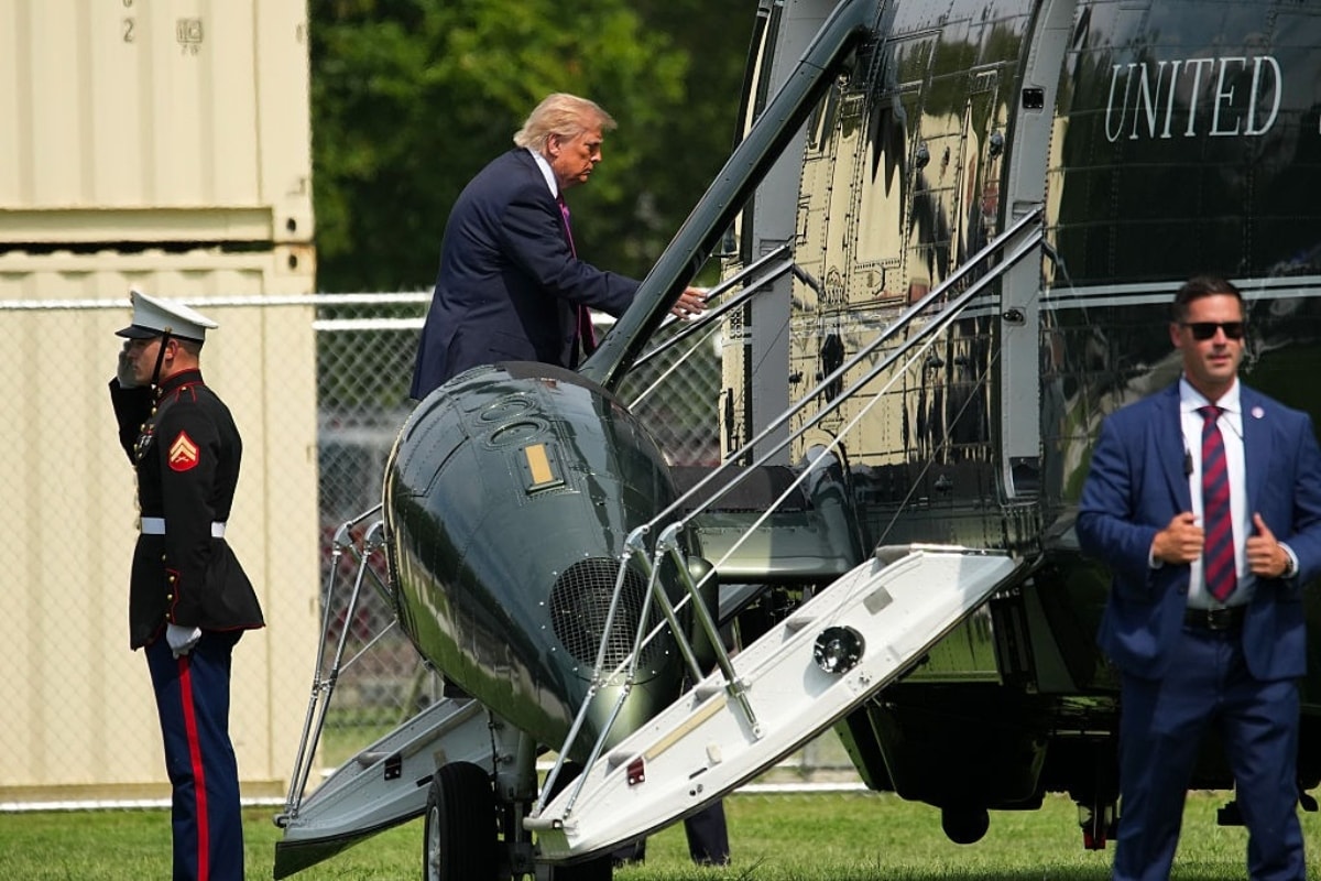 Saiba como ocorreu incidente entre avião da Embraer e helicóptero de Trump