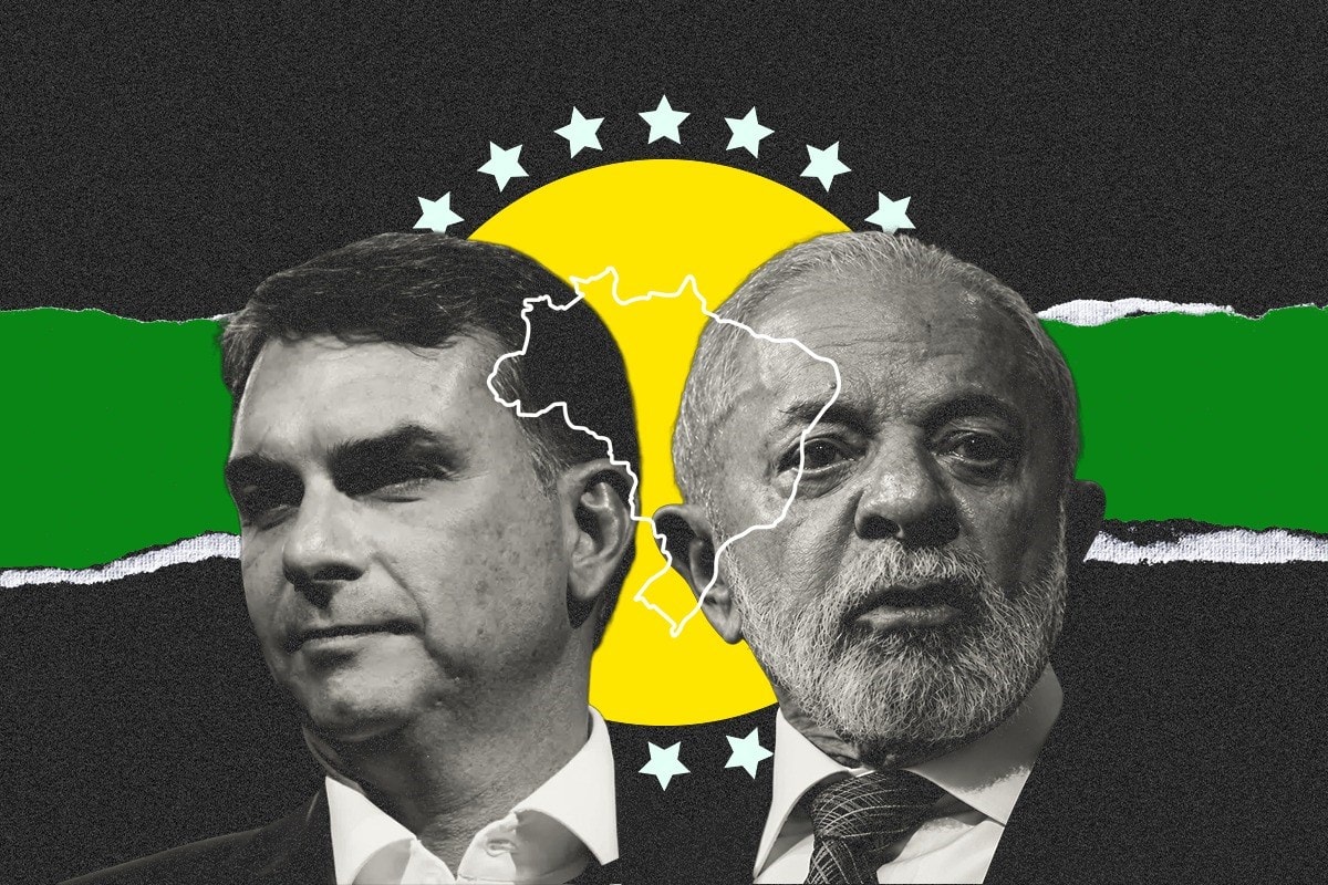 Datafolha: Flávio Bolsonaro tem 47% e Lula marca 46% no 2º turno