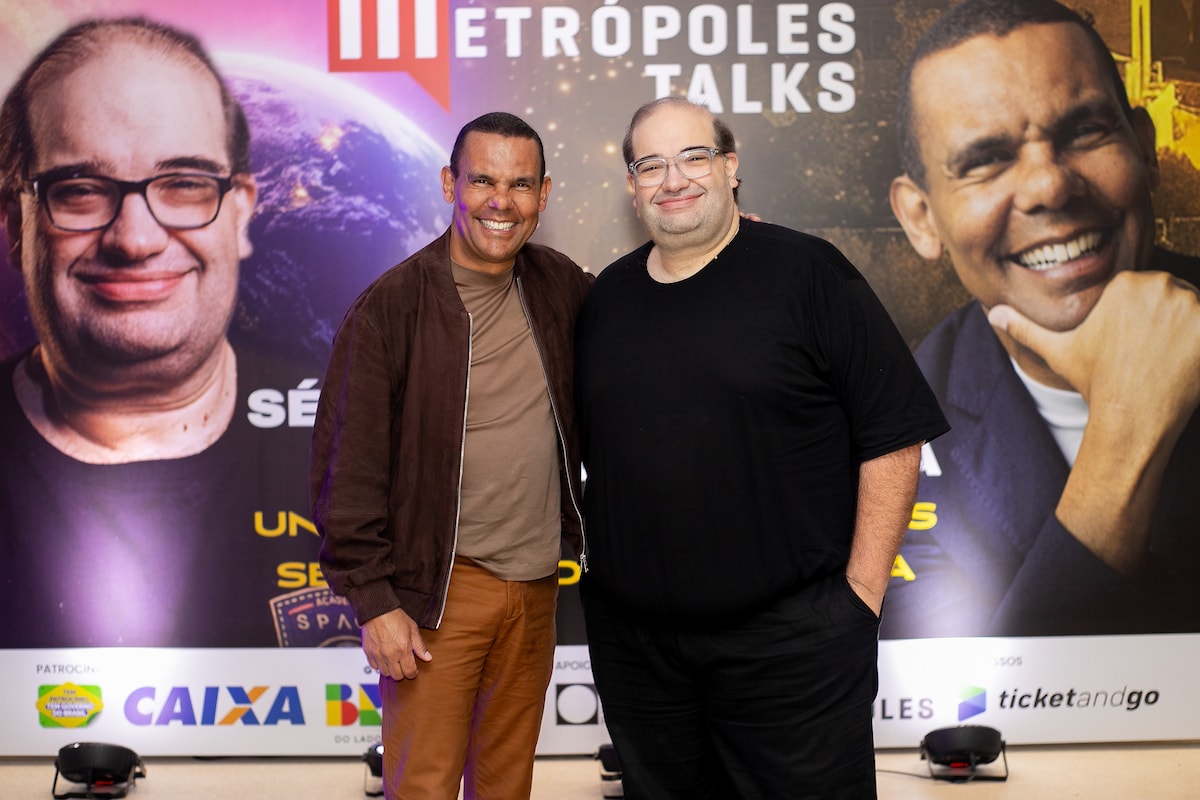 Sérgio Sacani e Rodrigo Silva unem ciência e fé no Metrópoles Talks