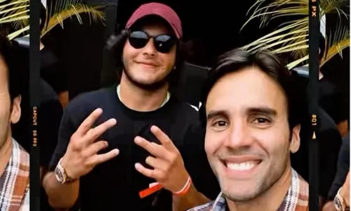 Daniel Cady se derrete ao comemorar aniversário de Marcelo Sangalo: 'Me emociono'