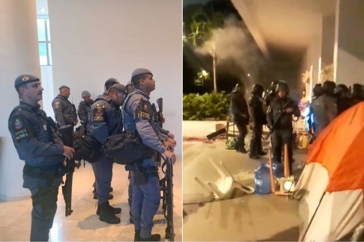 USP diz não ter sido comunicada sobre desocupação da Reitoria pela PM