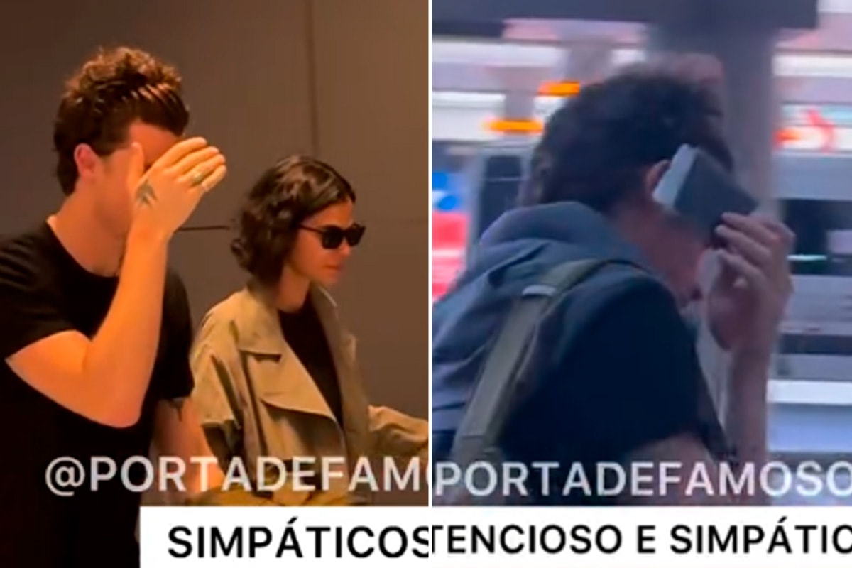 Bruna Marquezine e Shawn Mendes são criticados por antipatia no aeroporto