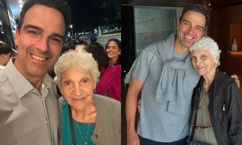 Famosos lamentam morte da mãe de Tadeu Schmidt: 'Abraçado pelo Brasil'
