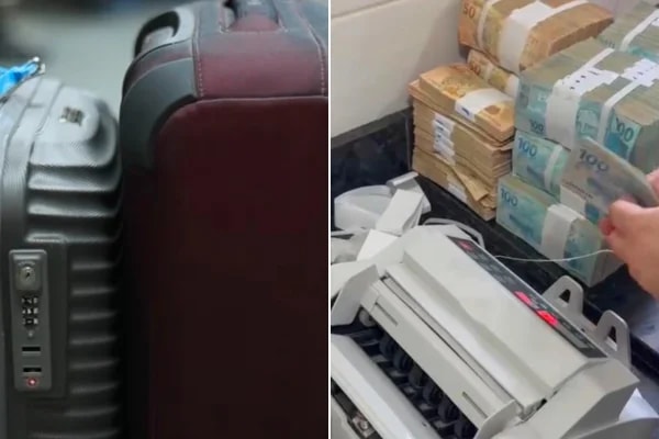 PF: preso com R$ 1 milhão em malas é "laranja" de chefe de Docas do PA