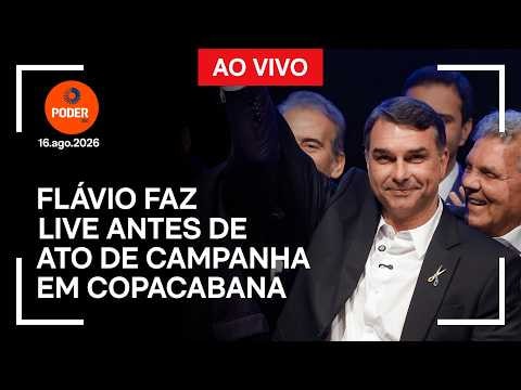 Flávio abre campanha com foco em segurança e pede votos para o Senado