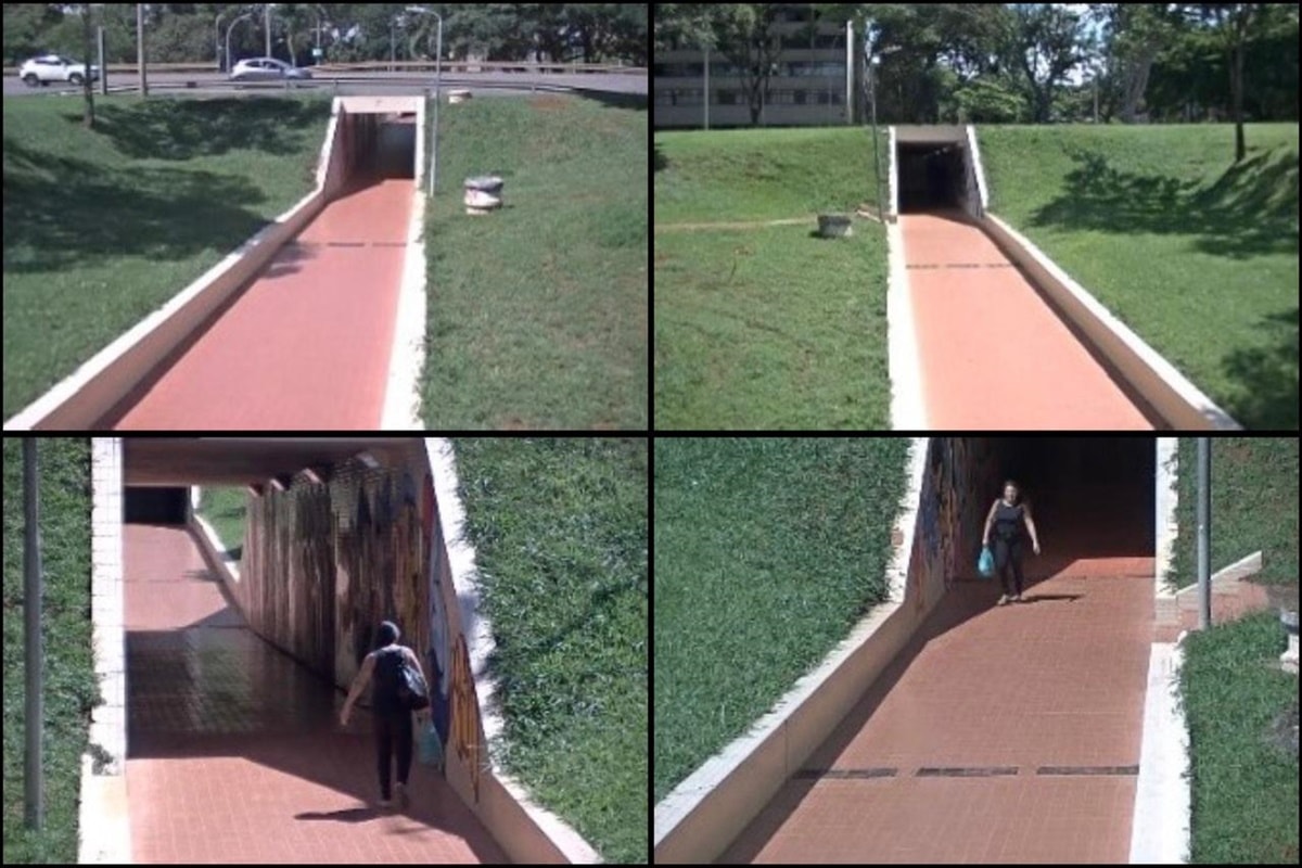 Câmeras de segurança das passarelas subterrâneas já estão em operação