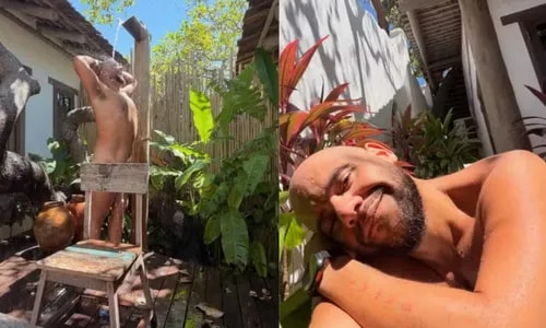 Gominho causa alvoroço na web com ensaio seminu; veja fotos