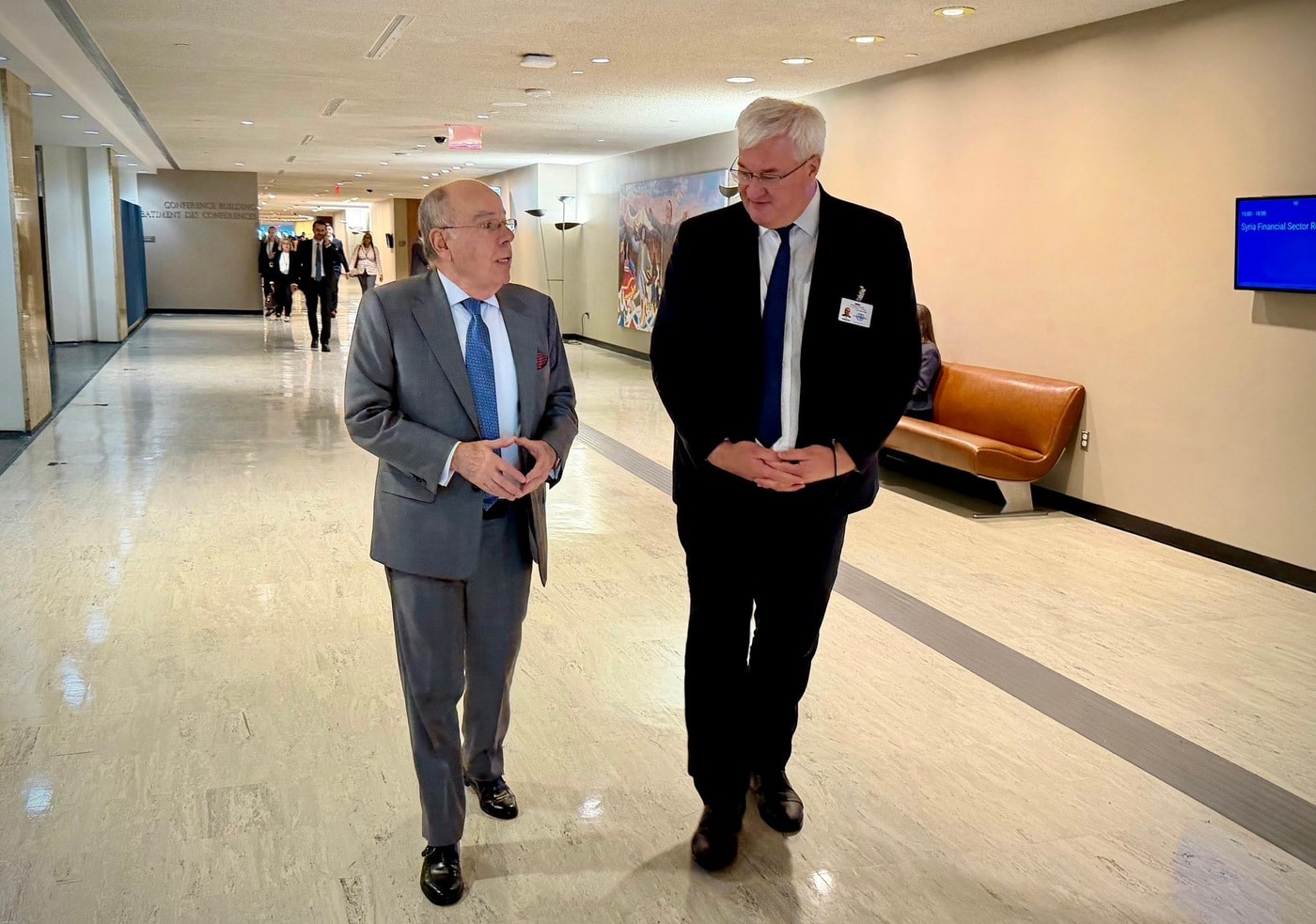Mauro Vieira se encontra com chanceler da Ucrânia em Nova York