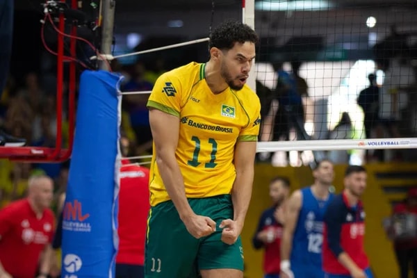 Brasil disputa a terceira semana da VNL fora da zona de classificação