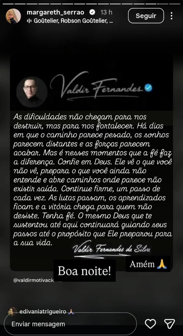 Mãe de Virginia fala em "dificuldades" após condenação do filho