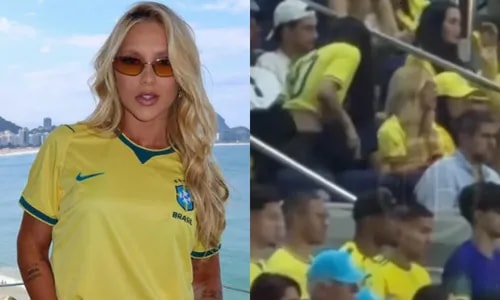 Veja momento em que Virginia ouve xingamentos da torcida no Maracanã