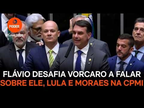 Flávio desafia Vorcaro a falar sobre relação com ele, Lula e Moraes