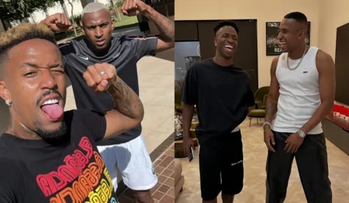 Amigo de Militão e Vini Jr reage após acusação envolvendo modelos