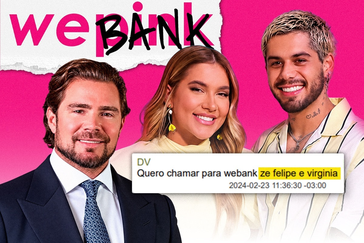 Vorcaro negociou R$ 25 milhões para Virginia e Zé Felipe divulgarem WeBank