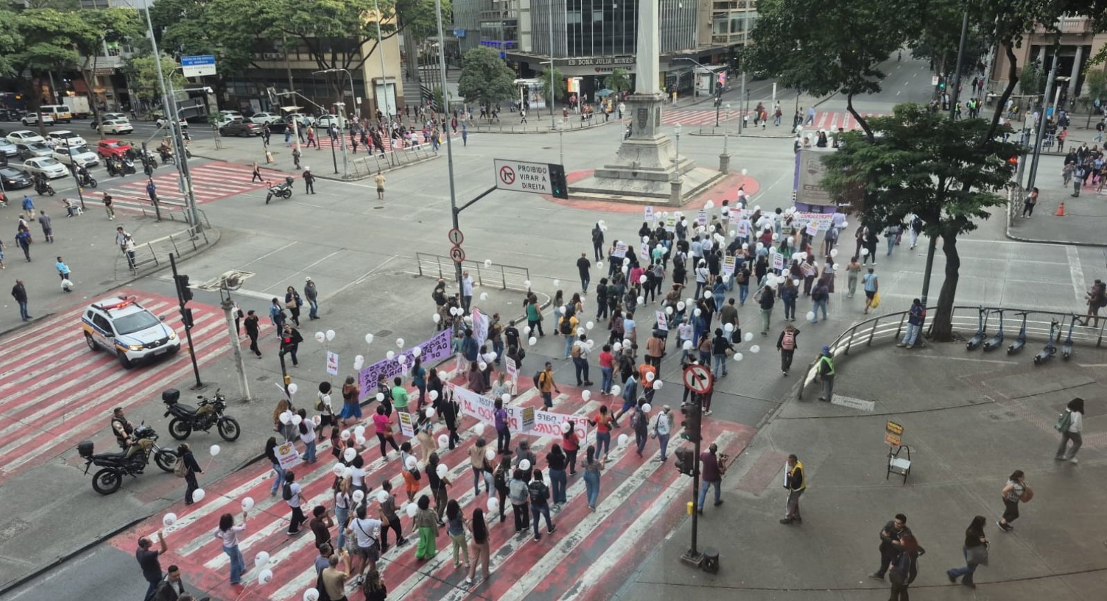 BH: em greve, servidores da Educação acusam secretária de encerrar diálogo. Vídeo