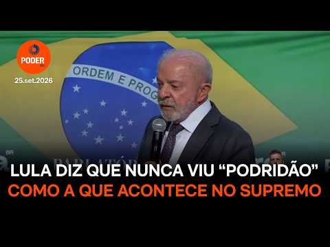Lula diz que nunca viu “podridão” como a que acontece no Supremo