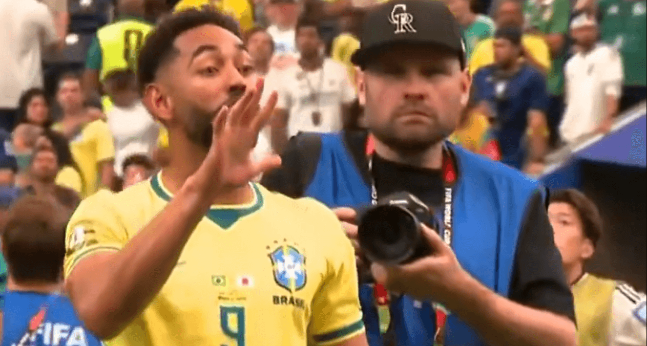 Vini Jr. reage à vitória do Brasil sobre o Japão e classificação na Copa