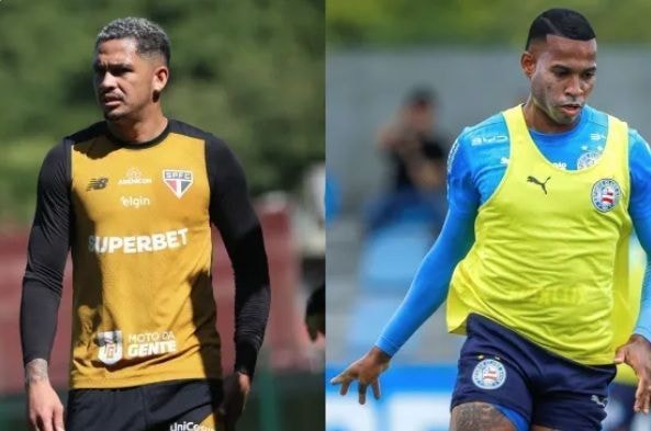 São Paulo x Bahia: escalações e onde assistir ao jogo do Brasileirão