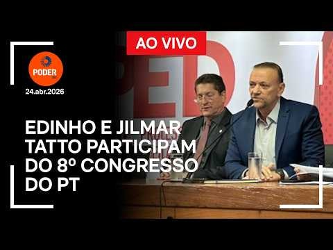 Ao vivo: Edinho Silva e Jilmar Tatto participam de Congresso do PT