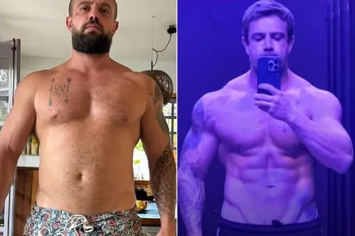 Rafael Cardoso surge irreconhecível após reabilitação; veja fotos