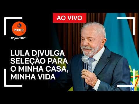Ao vivo: Lula divulga seleção para o Minha Casa, Minha Vida
