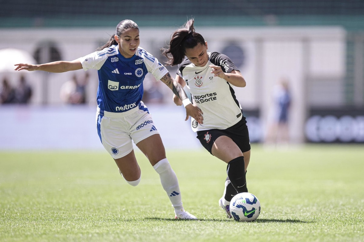 Libertadores Feminina: Cruzeiro só venceu o Corinthians 2 vezes na história
