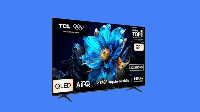 Amazon derruba preço de TV com tela de 65'' QLED da TCL; parcelas de R$ 297