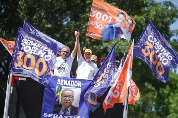 Em carreata, Sebastião Coelho critica postura do STF: "Desordem judicial"
