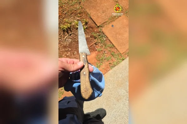 Aluno de 14 anos é apreendido após ameaçar colegas com faca em escola