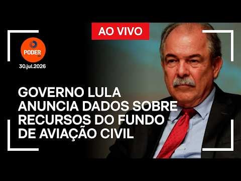 Ao vivo: Governo Lula anuncia financiamentos com Fundo de Aviação Civil