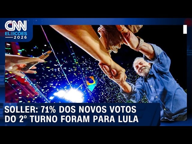 Eleições 2026: Veja onde Lula mais ganhou votos no segundo turno